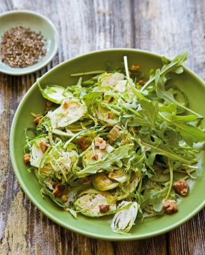 c97-food photos - Brussels Sprout and Arugula Salad with Walnuts from Williams-Sonoma.jpg